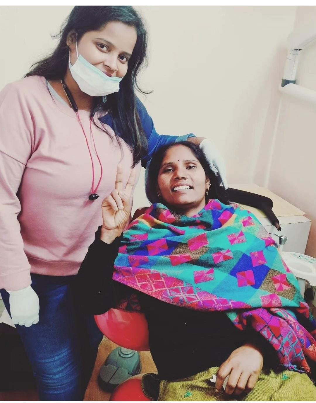 Happy Patient at Priti Dental
